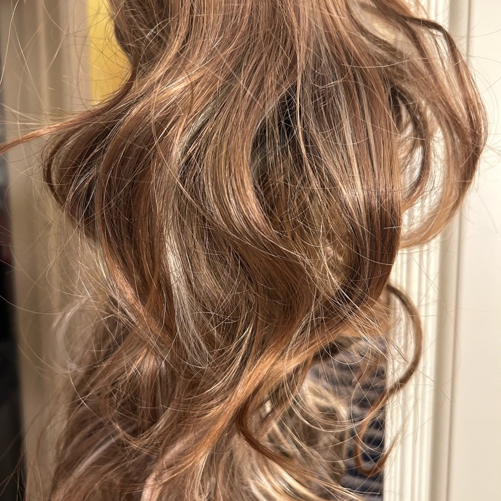 brand new wig Luxurious golden brown Hair wig - Picture 5 of 12
